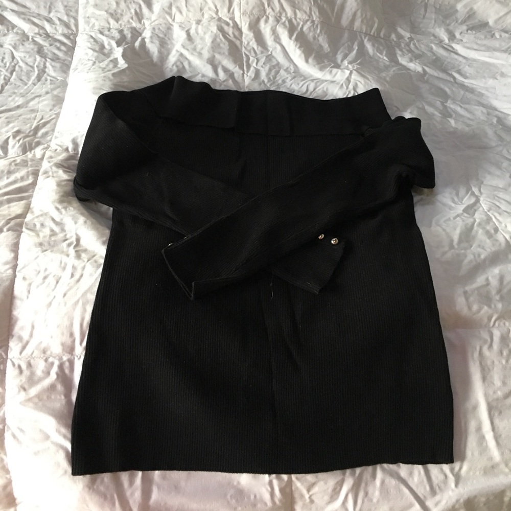 Off The Shoulder Sweater- Boston Proper
